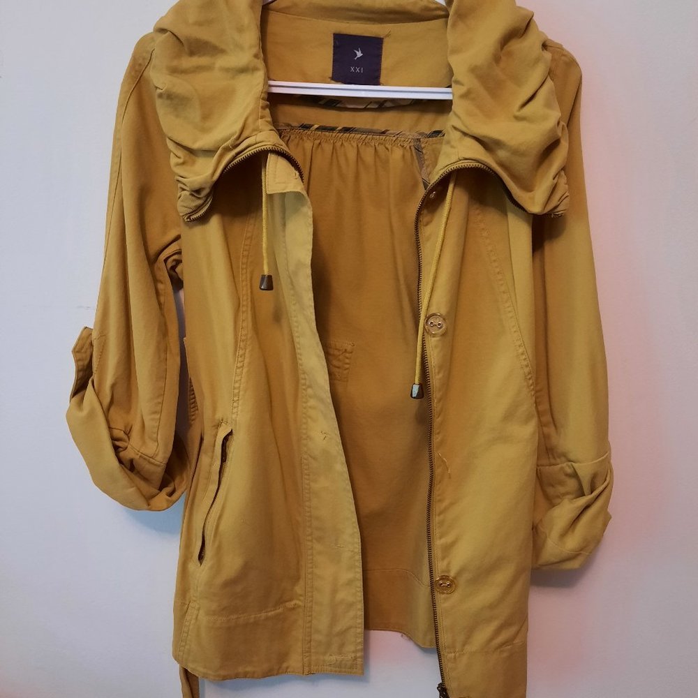 Mustard Spring Jacket - Picture 2 of 4
